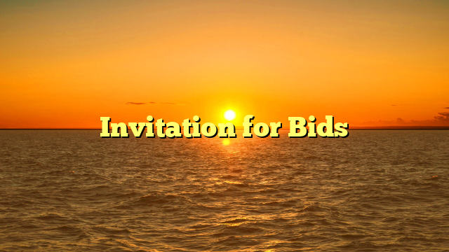 Invitation for Bids